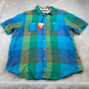 Tommy Bahama Relax Island Modern Fit City‎ Cruiser Linen Shirt XL